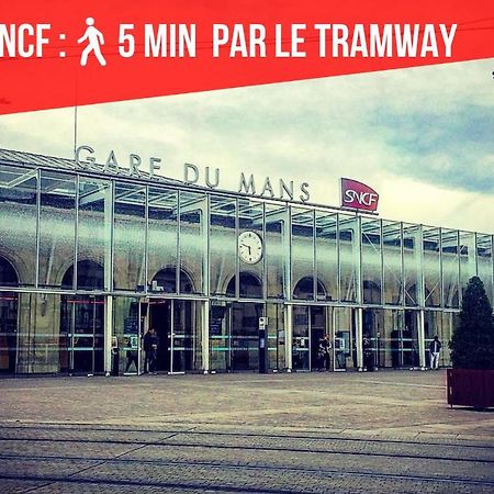 Appartement Tramway 9 JAURES Cosy proche gare à Le Mans Extérieur photo
