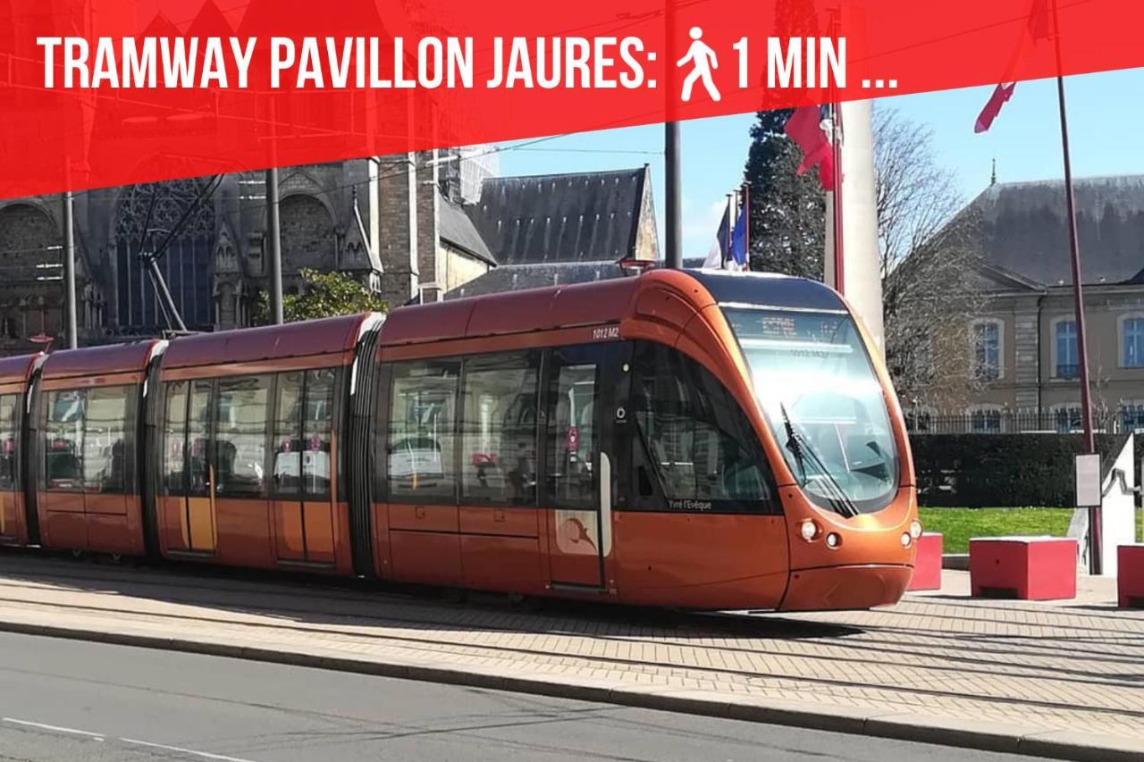 Appartement Tramway 9 JAURES Cosy proche gare à Le Mans Extérieur photo